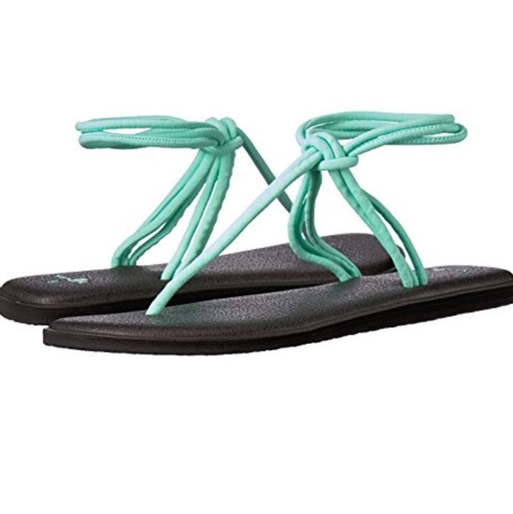 Sanuk Shoes - Sanuk Yoga Sunshine Opal Sandals Size 8 NWOT